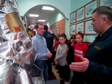 В Ямальском районном музее состоялось открытое мероприятие, посвященное Году гражданской обороне и Дню пожарной охране.