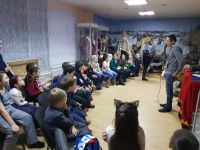 В Ямальском районном музее для всех желающих прошел мастер-класс по битбоксингу от Дмитрия Яптунай.